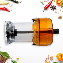 Transparent Plastic Salt and Pepper Grinder Manual Pepper Grinding Tool Crusher 1 Pc